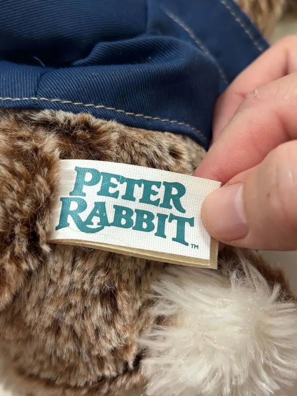 Dan Dee Peter Rabbit 2 Movie Plush Rabbit with Blue Jacket 11-inch Jacket